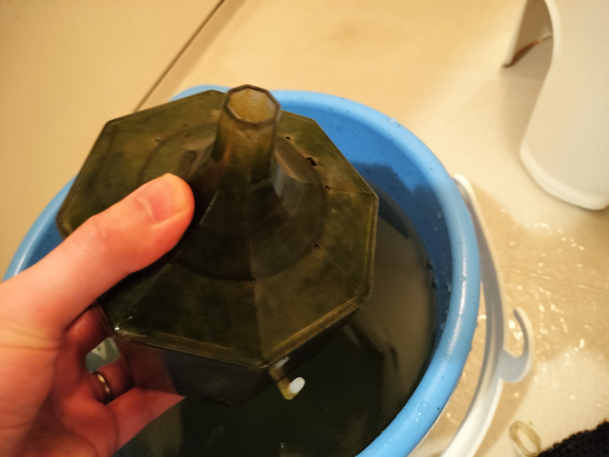 メンテナンス前の水作エイトコア